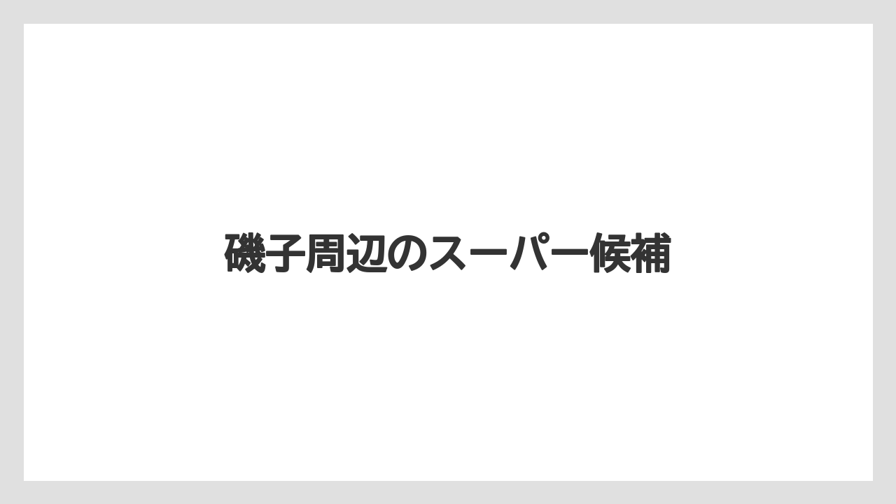磯子周辺のスーパー候補